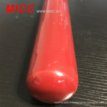 MICC durable tube de protection thermocouple en fonte simple et émail